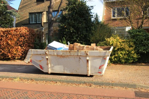 Satisfied client after successful house clearance in Stoke Newington